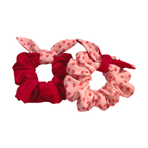 Sweet Heart Love Scrunchie