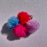 Mini PomPom Keyring