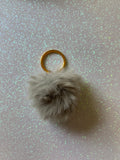 Mini PomPom Keyring