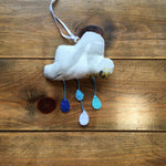 Handmade Floral Raincloud Decorations