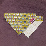 Paws to Smell the Flowers Dog Bandana - Slim Opening