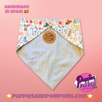 Spring Dogs Floral Bandana - Snap On