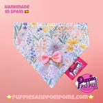 Spring Bunnies / Pink Vichy Bandana