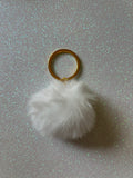 Mini PomPom Keyring