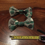 Green Geo Bow Tie