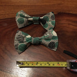 Green Geo Bow Tie