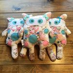 Handmade Monster Plushie - Emma