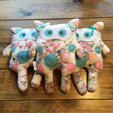 Handmade Monster Plushie - Emma