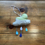 Handmade Floral Raincloud Decorations