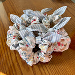 Spring Dogs - Scrunchie with bow