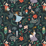 Christmas Sugar Plum Fairies Scrunchie