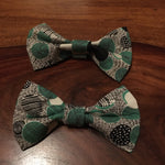 Green Geo Bow Tie