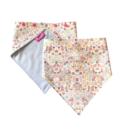 Pañuelo para perro Spring Superstars - Se ajusta con broches 