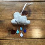 Handmade Floral Raincloud Decorations