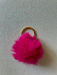 Mini PomPom Keyring