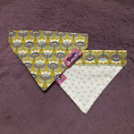 Paws to Smell the Flowers Dog Bandana - Slim Opening