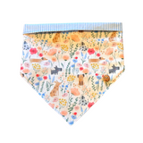 Spring Dogs Floral Bandana - Snap On
