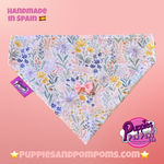 Spring Bunnies / Pink Vichy Bandana