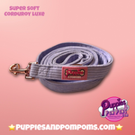 Dog Lead - Lavender Blue Luxe Corduroy