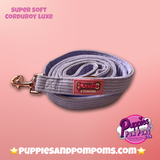 Dog Lead - Lavender Blue Luxe Corduroy