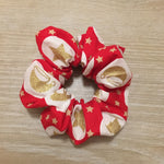 Santas Grotto Glitter Scrunchie