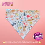 Spring Dogs Floral Bandana
