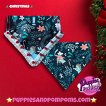 Christmas Dog Bandana - Sugar Plum Fairy